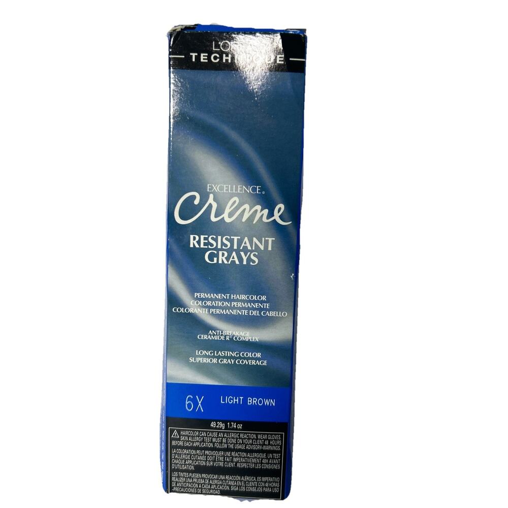 L'OREAL Excellence Creme Gray Coverage/Resistant Grays Haircolor 1.74 oz Light B